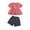 A01-ZBE Red, variant on Xyant Toddler Baby Girl Clothes Long Sleeve Pullover Sweatshirt Stretch Jogger Pants Fall Winter Cow Print Outfits (Black,18-24 Months)
