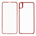 thumbnail image 3 of [2-Pack] Apple iPhone X /XS Front and Back Glass Screen Protectors, HD Clear, Compatible Apple iPhone X/XS 5.8 inch 2019 Release(Red), 3 of 7