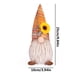 thumbnail image 3 of Adornos de flores de verano, muñeco sin rostro, adornos de gnomo enano Rodolfo, regalos de Pascua, adornos de muñeco., 3 of 3
