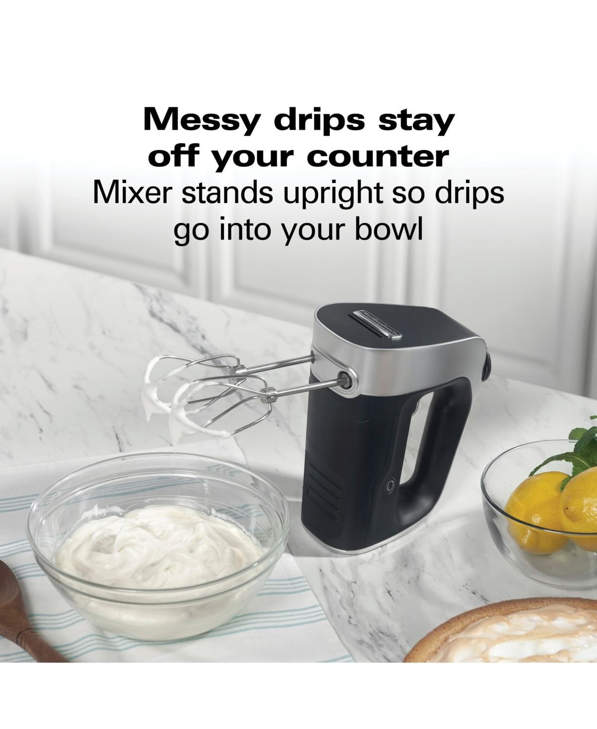 Cordless Hand Mixer with Infinite Speed