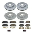 thumbnail image 2 of PowerStop Front and Rear Geomet Coated Brake Rotor and Pad Kit Fits: FORD Select Models CRK8693, 2 of 5