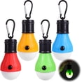 thumbnail image 2 of PYYNA-4PCS LED Camping Lantern Set - Portable Tent Lights with Clip Hooks, Camping Lamp, LED Camping Lantern Set, Multi-Color Emergency Camping Lamp for Hiking Backpacking, Party (4PCS), 2 of 4