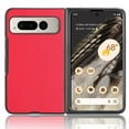 thumbnail image 5 of Allytech Filp Folding Cover Case for Google Pixel Fold 7.6-inch 2023, Luxury PU Leather + Hard PC with Anti-Scratch Shockproof Anti-Fingerprint Fashion Slim Case for Google Pixel Fold 5G, Red, 5 of 5