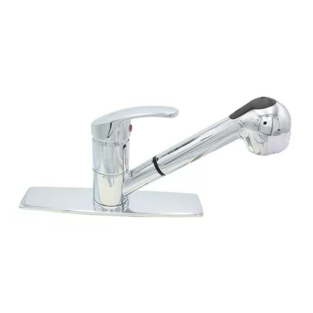 Monomando Fregadero Tarja Cocina Latón Grifo Retráctil Spray