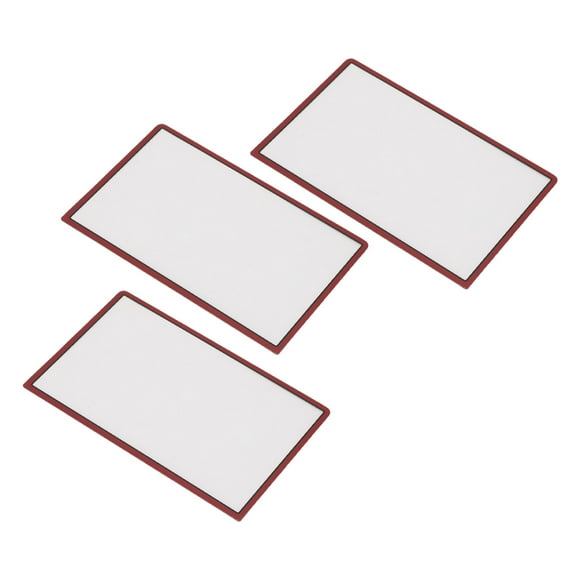 3Pcs Replacement Top Upper Screen Suitable for New 3DS XL, Resin Upper Top Screen Display Repair Parts