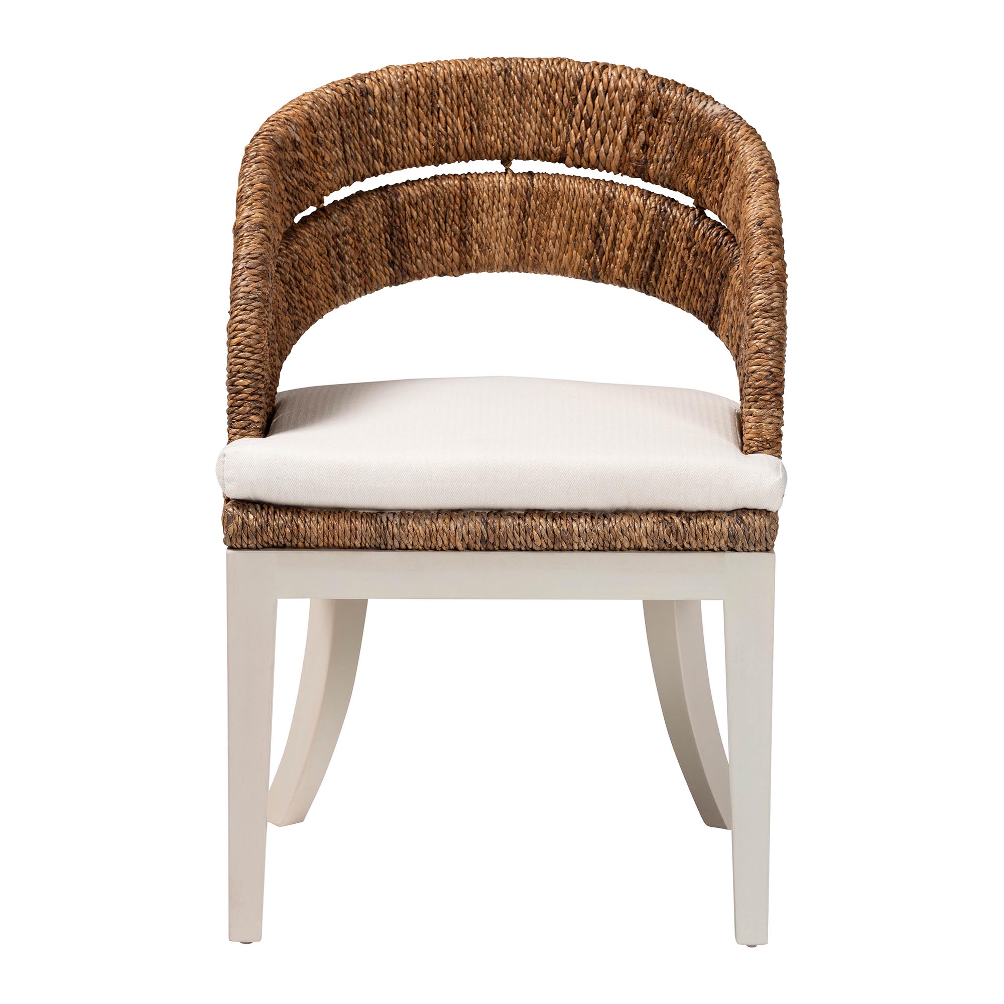 bali & pari Ubud Boho Accent Chair, Natural Seagrass