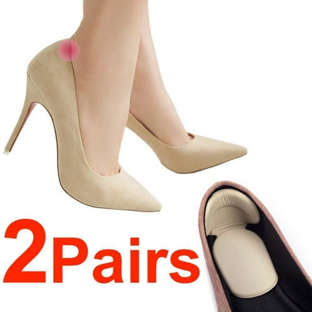 2 Pairs Foot Pain Relief from High Heel Back , Insoles Cushions Shose Inserts for Men & Women foot