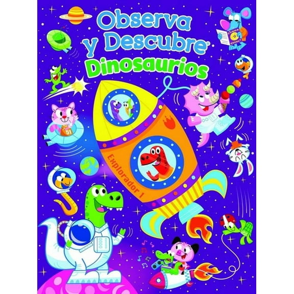 Observa Y Descubre Animales (Search & Find Animals-Spanish), (Board Book)