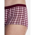 thumbnail image 3 of No Boundaries Cotton Blend Boyshort Panties, Women's XS-XXXL, 3 of 4