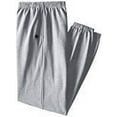 thumbnail image 3 of Champion Men's Big & Tall Powerblend Fleece Elastic Bottom Pants, up to Size 6XL, 3 of 4