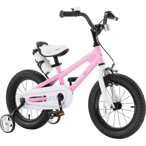 Royalbaby Freestyle 14" Bicycle for Boys and Girls Ages 3-6 Years, Pink
