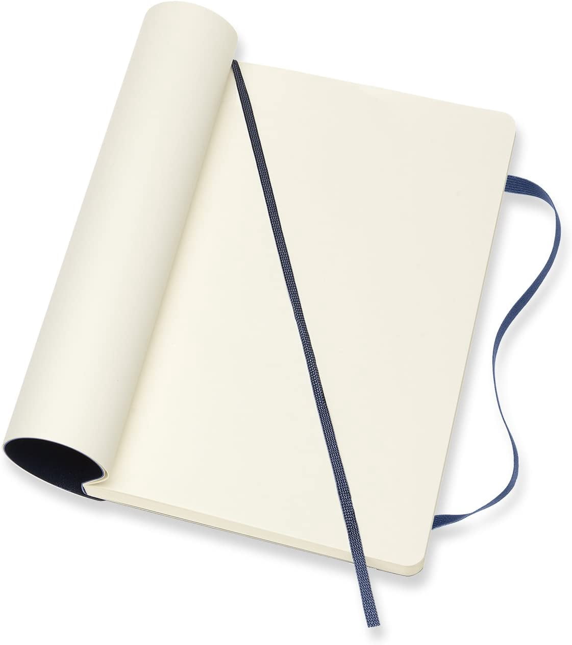 Moleskine Classic Notebook, Soft Cover, Large (5 x 8.25") Plain/Blank