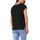 thumbnail image 3 of Chaleco de suéter de cuello en V para mujer INSPIRE CHIC, sin mangas, acanalado, con abertura, elástico, básico, casual, top de verano, color negro, 3 of 6