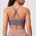 thumbnail image 4 of Timegard Sports Bras for Women Adjustable Spaghetti Strap High Support Stretch Workout Running No Underwire Bras, 4 of 5