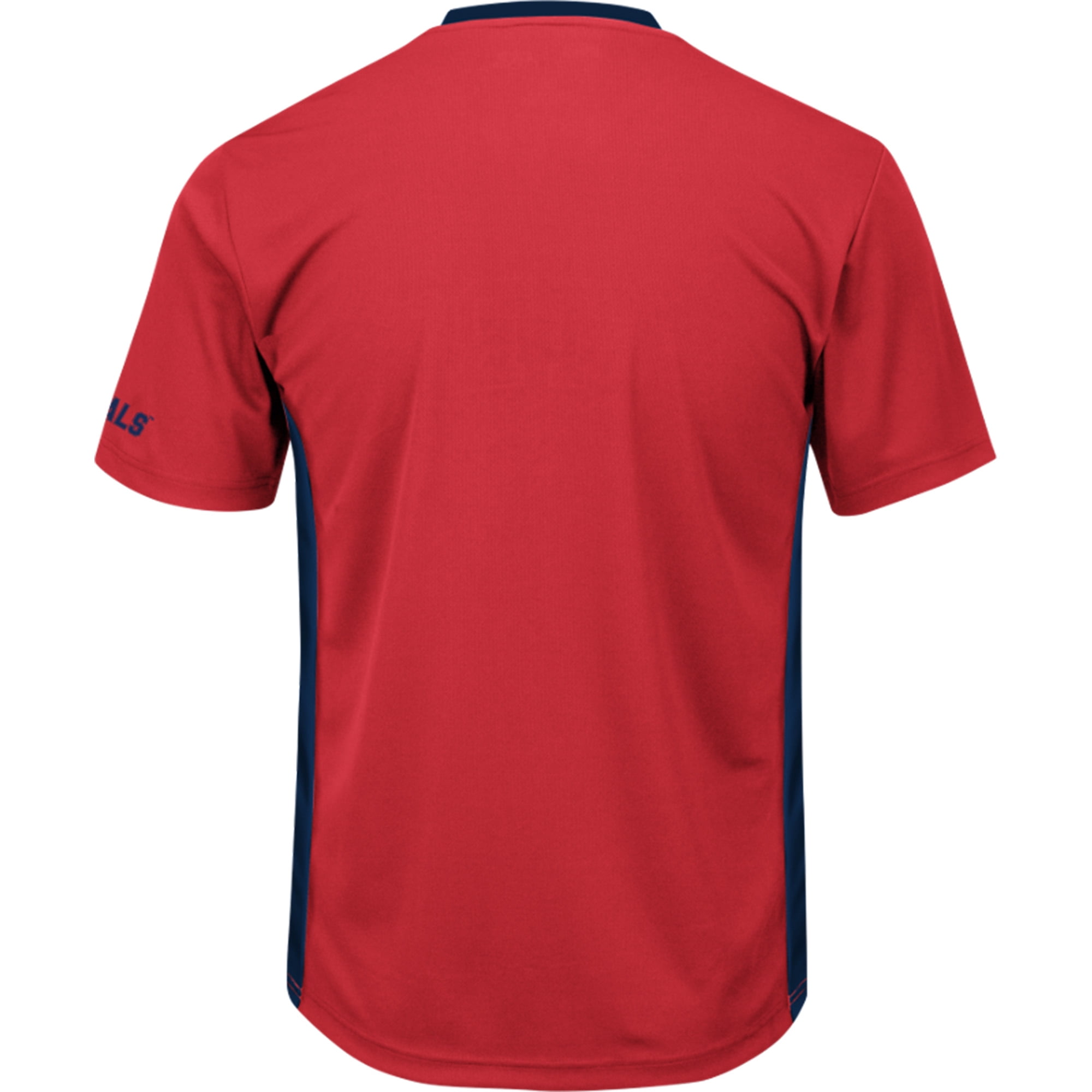 red atlanta braves shirt