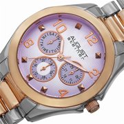 Women's Quartz Colorful Dial Multifunction Two-Tone Bracelet Watch