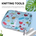 thumbnail image 3 of Empty Knitting Needles Case Travel Storage Organizer Storage Bag, 3 of 5