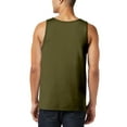 thumbnail image 3 of Hat and Beyond Mens Two-Tone Tank-Top Light Cotton Running Workout Undershirt, 3 of 6