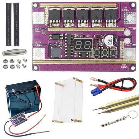 

Ksruee Battery Spot Welder Controller 99 Gears Power Spot Welder Machine Portable DIY Mini Size Lithium Battery Spot Welding Machine for14650/17490/18650/21700/26650/32650 Battery fit