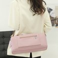 thumbnail image 4 of Bolso de lona, bolso de gimnasio deportivo, bolso de viaje, bolso de mano, bolso de baile con bolsillo mojado y compartimento para zapatos, 4 of 5
