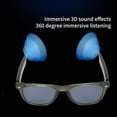 thumbnail image 3 of AI Smart Glasses, Touch Control  Sunglasses with Built in Microphone Speaker IP65 Rain Proof for Driving Hiking Cycling, 3 of 7