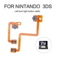 thumbnail image 1 of Kuymtek 2 uds interruptor de botones de gatillo de hombro izquierdo y derecho ajuste de Cable flexible para Nintendo 3DS, 1 of 8