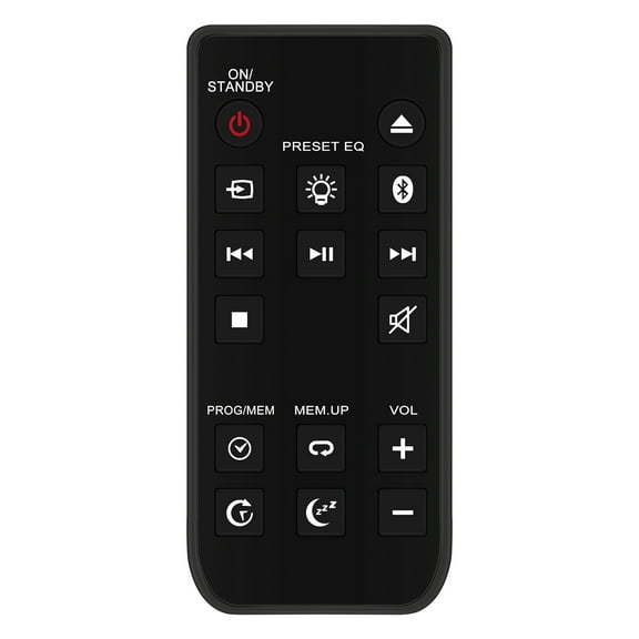 New R7115S Remote Control for Blackweb BWA17AA005 Bluetooth CD Player Stereo Audio System