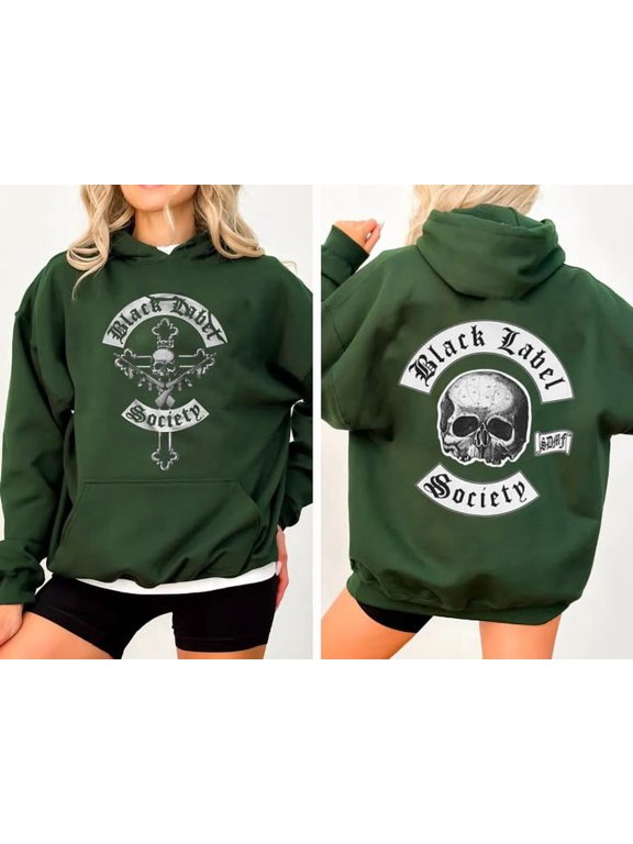 Black Label Society Classic Logo Hoodie Sizes S-5XL