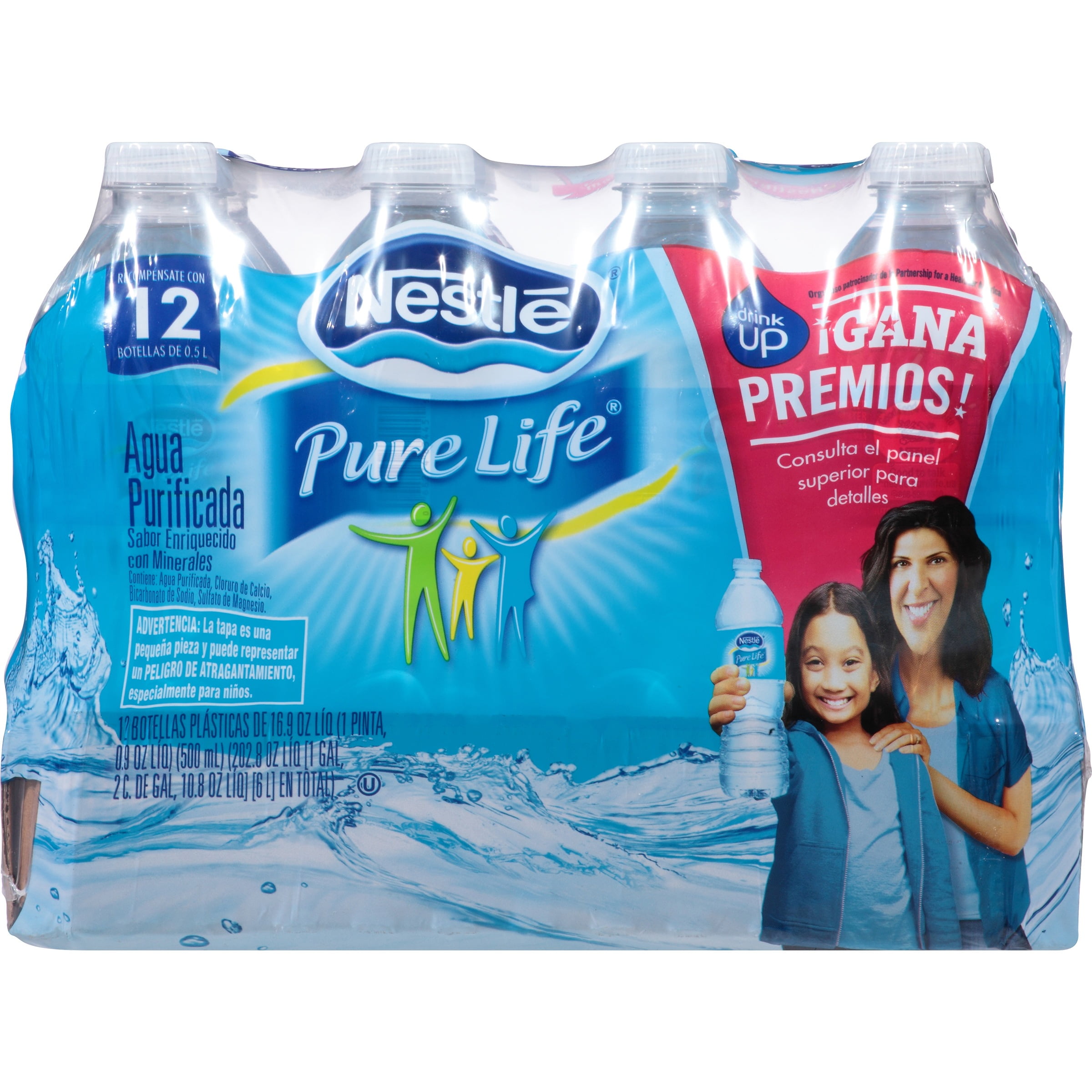 Pure Life Purified Water, 12 ct/8 oz - Ralphs