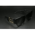 thumbnail image 3 of Versace Men's Rectangle Sunglass, Black and Dark Grey, 3 of 6