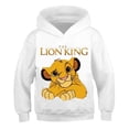 thumbnail image 1 of Sudadera de manga larga para niños, sudaderas con capucha con estampado de Simba y El Rey León, ropa informal para bebés y niñas, otoño qym unisex, 1 of 2