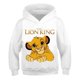 thumbnail image 1 of Sudadera de manga larga para niños, sudaderas con capucha con estampado de Simba y El Rey León, ropa informal para bebés y niñas, otoño qym unisex, 1 of 2