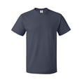 thumbnail image 2 of COUVER Durable High Density Cotton Heavyweight T Shirt J Navy Large (Mens), 2 of 5