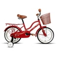 thumbnail image 1 of Bicicleta Black Panther Santorini R16 Equipada Con Canasta Rojo, 1 of 3