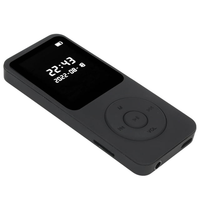 Reproductor MP3 MP4 5,0 Ultra Fino Digital LCD 1,77 Pulgadas Pantalla Incorporada En Altavoces HD Reproductor De Música Hifi Portátil