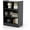 Black, variant on CRXX 3-Tier Open Bookcase, Modern 3-Cube Bookshelf with 18-Position Adjustable Shelves & Anti-toppling Devices, Multipurpose Cubical Display Storage Organizer for Living Room Study(1, White)
