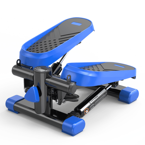 Compact Mini Stepper With 330LBS Capacity Resistance Bands And LCD Screen
