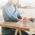 thumbnail image 5 of Portable Bluetooth Speaker, COMISO Small Wireless Shower Speaker 360 HD Loud Sound Stereo Pairing Waterproof Mini Pocket Size Built in Mic Support TF Card for Travel Outdoors Home Office Pink, 5 of 7