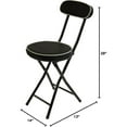 thumbnail image 2 of Beyond Cushioned Padded Folding Stool, 2 of 5