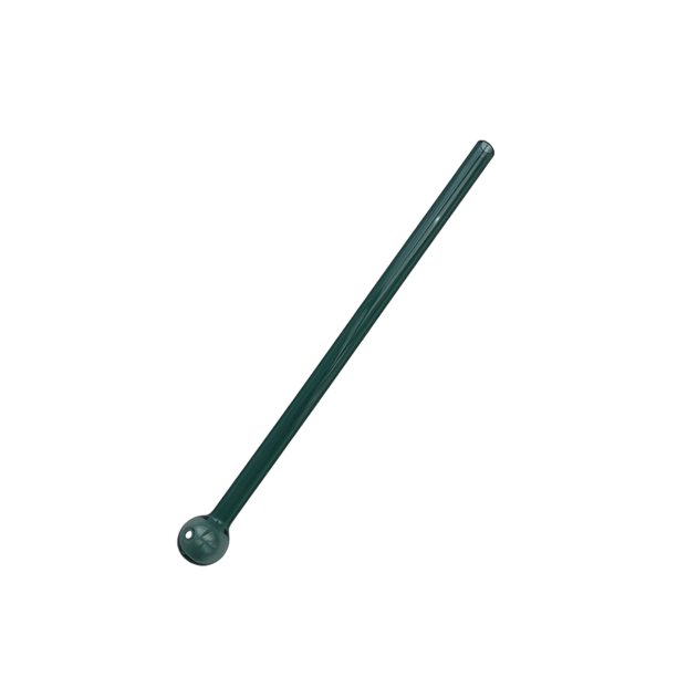 Inteprter Pajita para beber de vidrio, reutilizable, sin olor, cabeza redonda, para interiores y exteriores, para casa, refrescos, pajitas para Type1 NO1