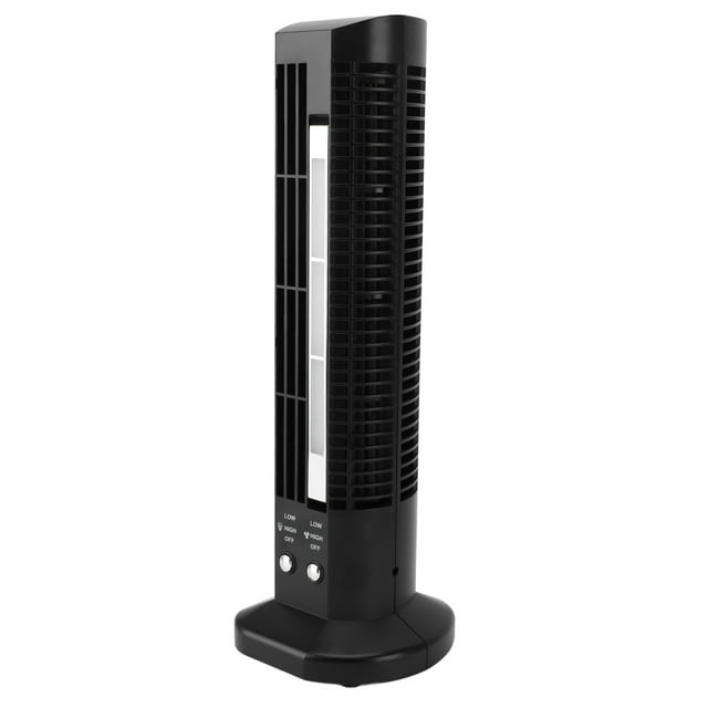 Tower Fan Bladeless Portable Fan with Light for Work Leisure