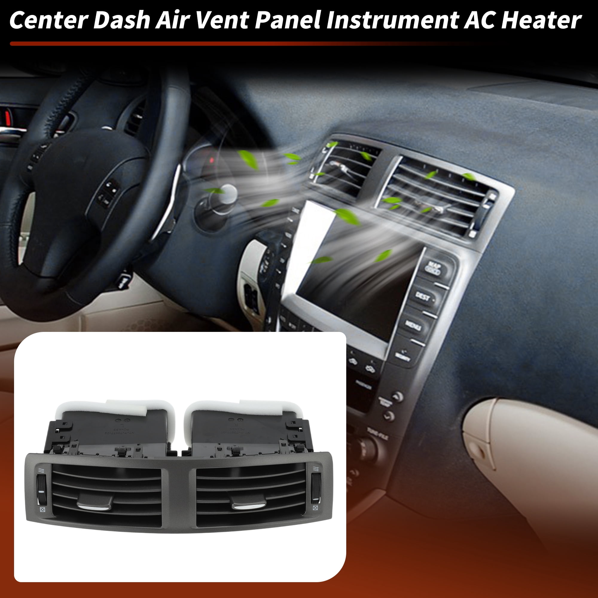Unique Bargains 5567053010 Dashboard Air Vent Outlet Panel for Lexus IS350 06-09