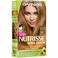 thumbnail image 4 of Garnier Nutrisse Ultra Color Nourishing Bold Permanent Hair Color Creme, HL3 Golden Honey, 4 of 13
