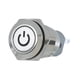 thumbnail image 2 of 2 Interruptores de Botón para Coche de 12 V CC con para Orificio de Montaje de 16 Mm Y 5/8 Pulgadas. Cola Interruptor LED de metal de aluminio para automóvil, 2 of 8