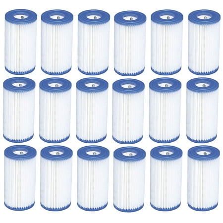 Intex Type A Easy Set Pool Filter Cartridge (18-Pack) | 29000E (59900E)