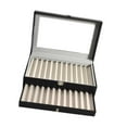 thumbnail image 4 of guohui Pen Display Box Portable Premium Pen Collection Case for Gift Birthday Study 24 Grids Black Gray, 4 of 9