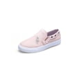 thumbnail image 3 of Fangasis Women Skate Shoe Comfort Flats Zipper Canvas Sneaker Sports Lightweight Sneakers Pink 37, 3 of 6