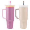 thumbnail image 1 of Owala Gobelets de 1,2 L (40 oz), Lot de 2 Violet et Beige, 1 of 1