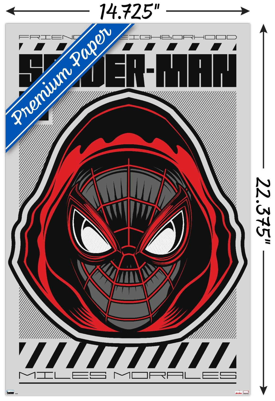 Marvel's Spider-Man: Miles Morales - Friendly Neighborhood Wall Poster, 14.725" x 22.375"