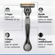 thumbnail image 2 of Rastrillo Gillette Sensor3, 1 Mango + 4 Repuestos con 3 Hojas para Rasurar a l Ras, 2 of 5